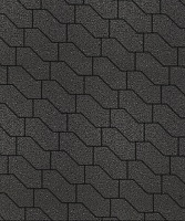 Тротуарные плиты "S-ФОРМА" - В3Ф10  Гранит Черный