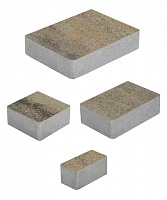 Тротуарные плиты "МЮНХЕН" - Б2Ф6  Искусственный камень Базальт