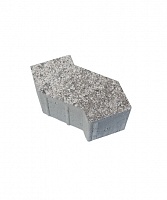 Тротуарные плиты "S-ФОРМА" - В3Ф10  Искусственный камень Шунгит