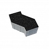 Тротуарные плиты "S-ФОРМА" - В3Ф10  Стоунмикс Черный