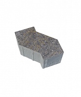 Тротуарные плиты "S-ФОРМА" - В3Ф10  Искусственный камень Базальт
